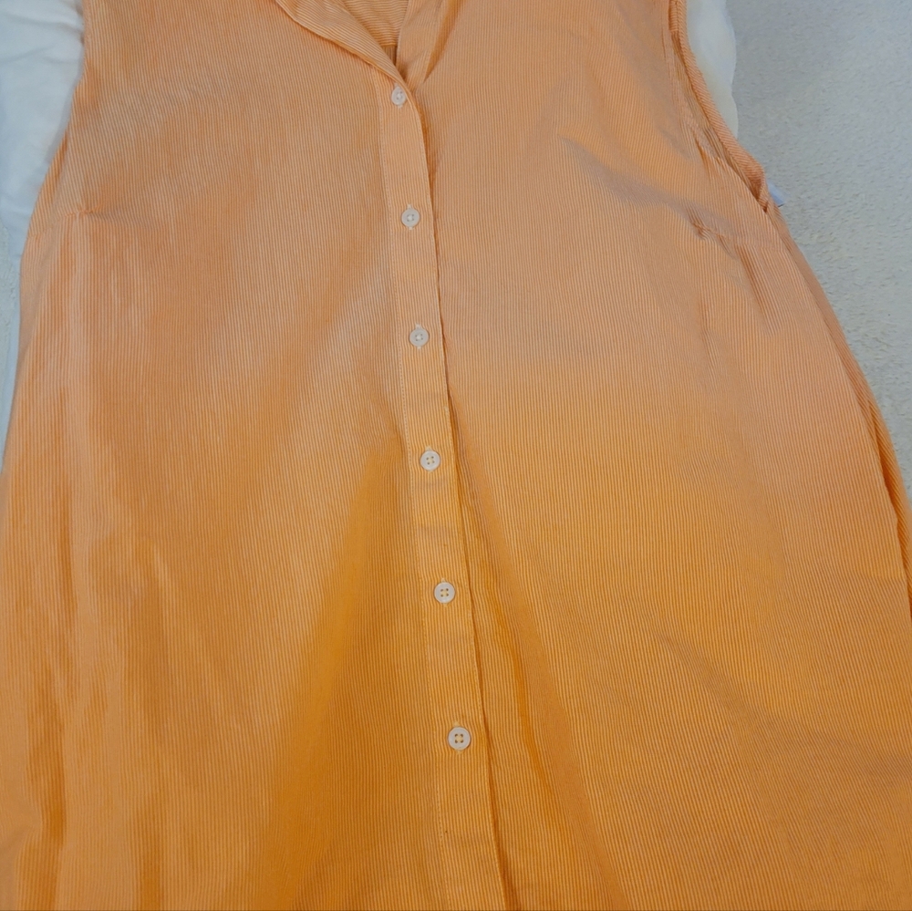 Croft & Barrow sleeveless cotton golf shirt with collar. Size XXL